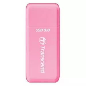 Считыватель флеш-карт Transcend USB 3.0/3.1 Gen 1 Pink (TS-RDF5R)