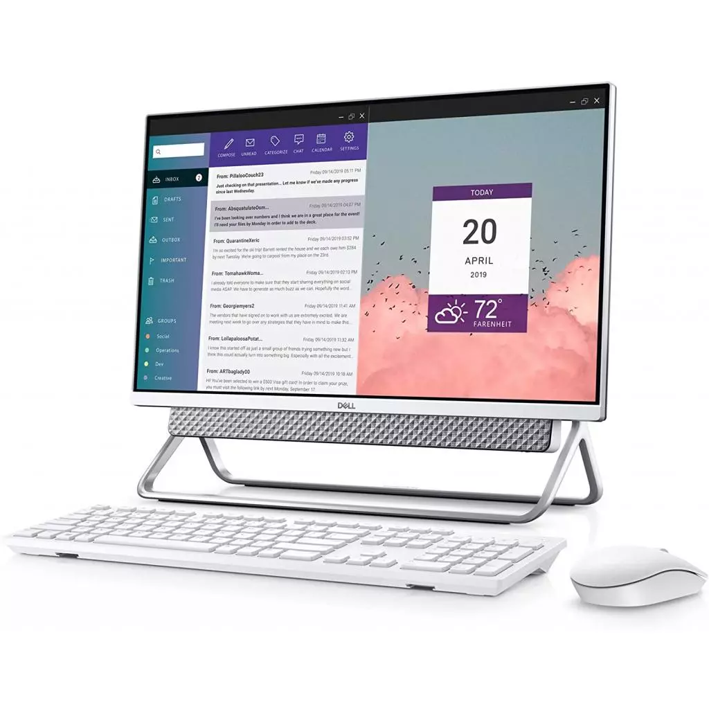 Компьютер Dell Inspiron 5400 Touch AiO / i7-1165G7 (210-AWTM1-08) - 3 Компьютер Dell Inspiron 5400 Touch AiO / i7-1165G7 (210-AWTM1-08) - 3