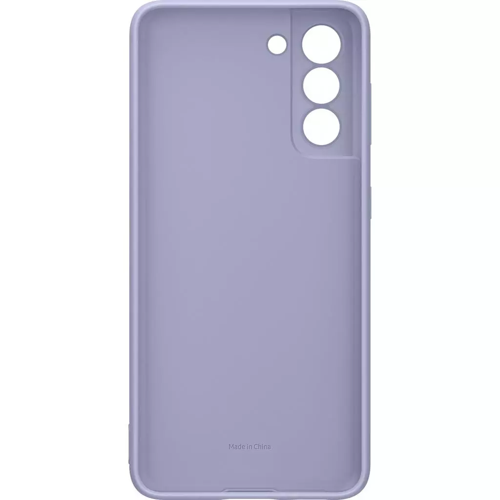 Чехол для моб. телефона Samsung Silicone Cover Samsung Galaxy S21 Violet (EF-PG991TVEGRU) - 1 Чехол для моб. телефона Samsung Silicone Cover Samsung Galaxy S21 Violet (EF-PG991TVEGRU) - 1
