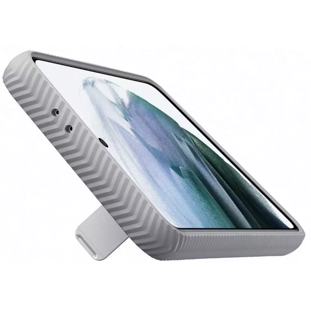 Чехол для моб. телефона Samsung Protective Standing Cover Samsung Galaxy S21 Light Gray (EF-RG991CJEGRU) - 2 Чехол для моб. телефона Samsung Protective Standing Cover Samsung Galaxy S21 Light Gray (EF-RG991CJEGRU) - 2