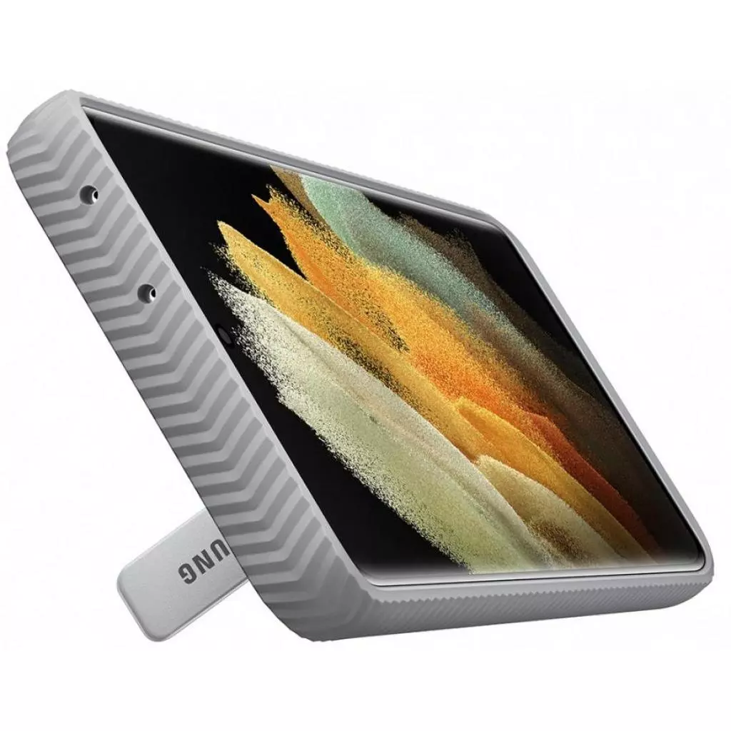 Чехол для моб. телефона Samsung Protective Standing Cover Samsung Galaxy S21 Ultra L.Gray (EF-RG998CJEGRU) - 2 Чехол для моб. телефона Samsung Protective Standing Cover Samsung Galaxy S21 Ultra L.Gray (EF-RG998CJEGRU) - 2