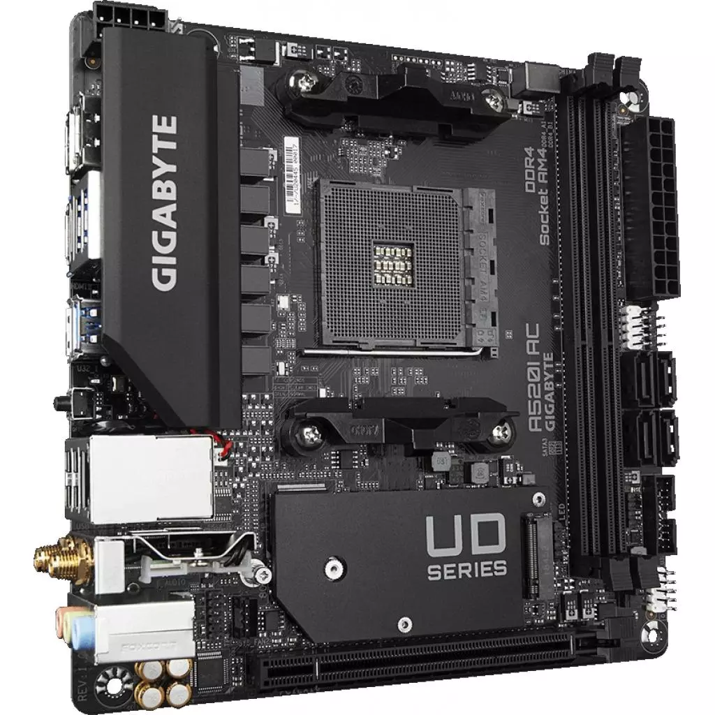 Материнская плата GIGABYTE A520I AC - 2 Материнская плата GIGABYTE A520I AC - 2