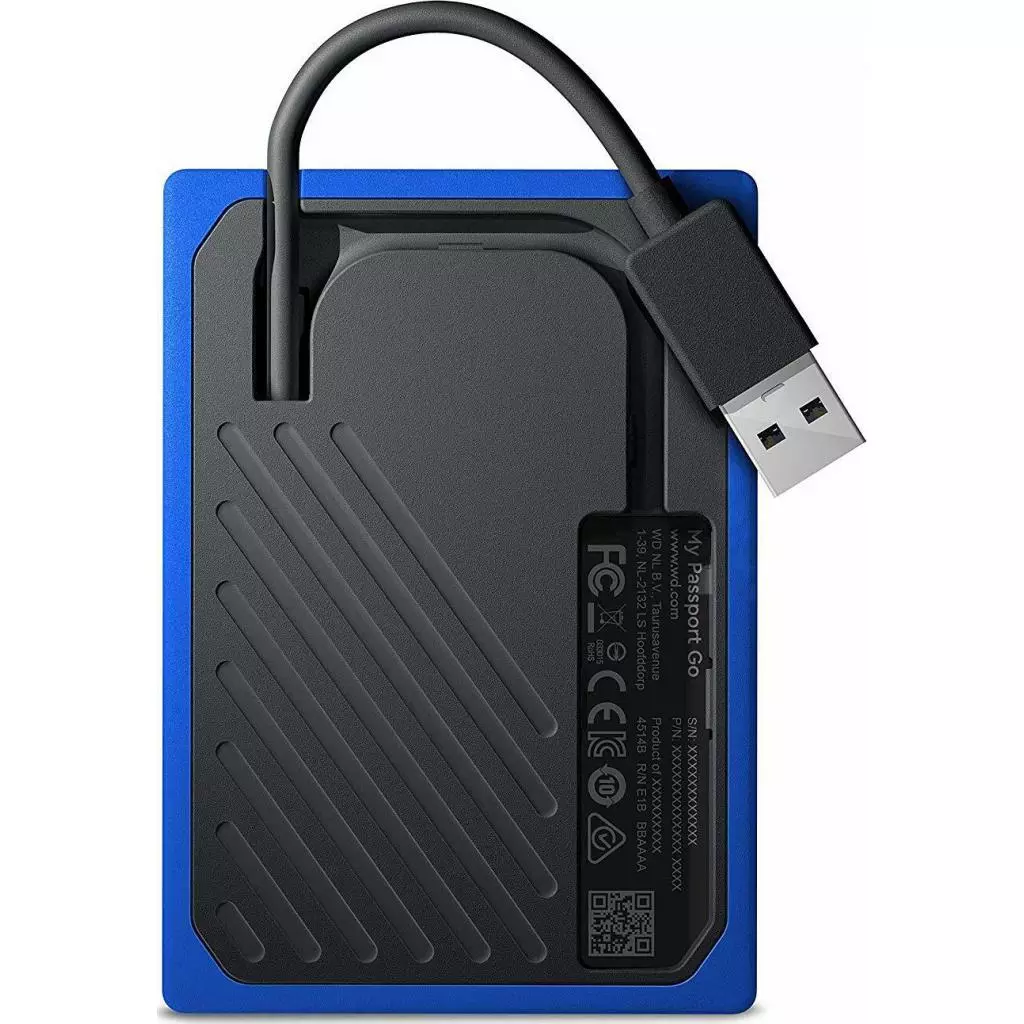 Накопитель SSD USB 3.0 2TB WD (WDBMCG0020BBT-WESN) - 6 Накопитель SSD USB 3.0 2TB WD (WDBMCG0020BBT-WESN) - 6