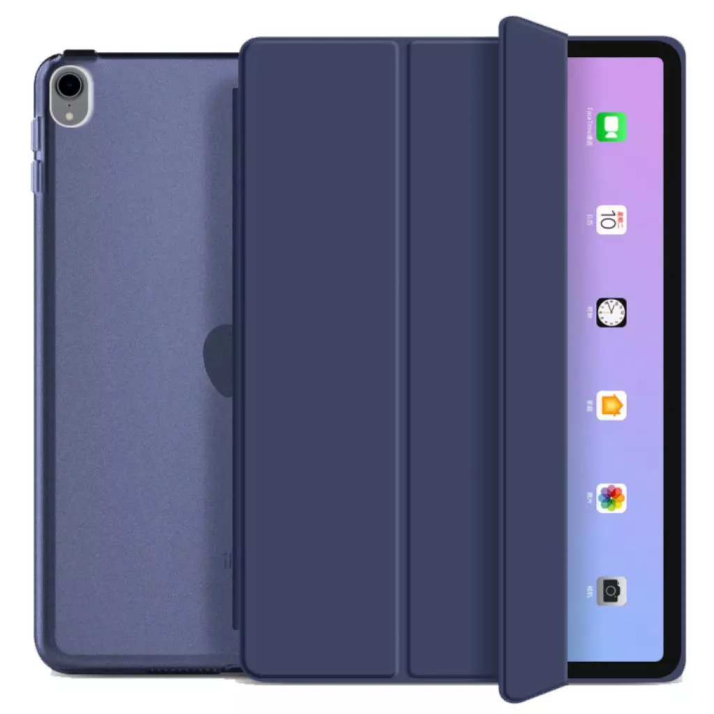 Чехол для планшета BeCover Smart Case Apple iPad Air 10.9 2020/2021 Deep Blue (705488) - 1 Чехол для планшета BeCover Smart Case Apple iPad Air 10.9 2020/2021 Deep Blue (705488) - 1
