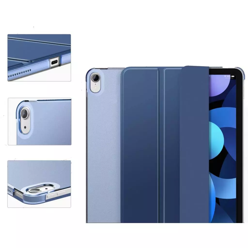 Чехол для планшета BeCover Smart Case Apple iPad Air 10.9 2020/2021 Deep Blue (705488) - 2 Чехол для планшета BeCover Smart Case Apple iPad Air 10.9 2020/2021 Deep Blue (705488) - 2
