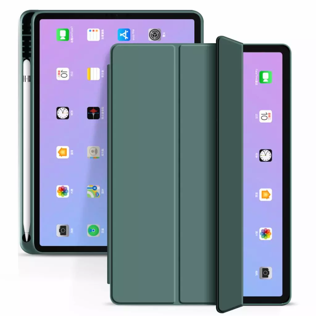 Чехол для планшета BeCover Apple Pencil Apple iPad Air 10.9 2020/2021 Dark Green (705514)