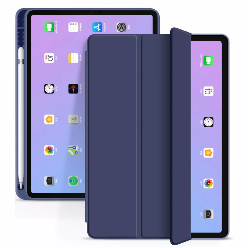 Чехол для планшета BeCover Apple Pencil Apple iPad Air 10.9 2020/2021 Deep Blue (705511)