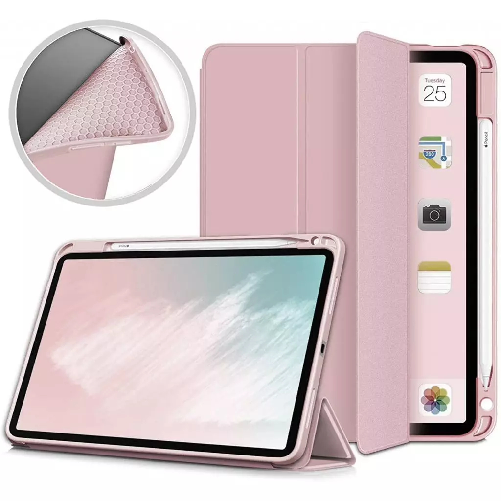 Чехол для планшета BeCover Direct Charge Pen Apple iPad Air 10.9 2020/2021 Pink (705531) - 1 Чехол для планшета BeCover Direct Charge Pen Apple iPad Air 10.9 2020/2021 Pink (705531) - 1