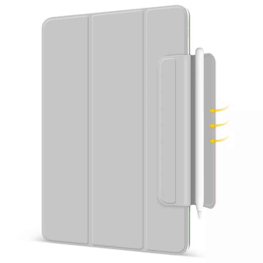 Чехол для планшета BeCover Magnetic Buckle Apple iPad Air 10.9 2020 Gray (705543) - 1 Чехол для планшета BeCover Magnetic Buckle Apple iPad Air 10.9 2020 Gray (705543) - 1
