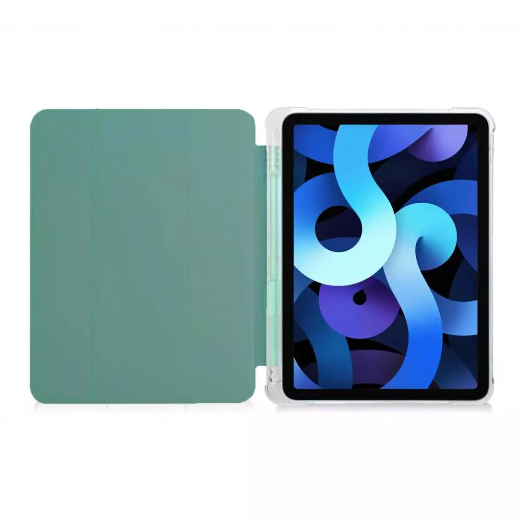 Чехол для планшета BeCover Soft TPU Apple Pencil Apple iPad Air 10.9 2020/2021 Dark Green (705521) - 1 Чехол для планшета BeCover Soft TPU Apple Pencil Apple iPad Air 10.9 2020/2021 Dark Green (705521) - 1