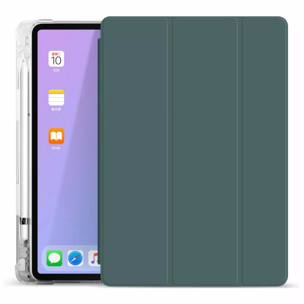 Чехол для планшета BeCover Soft TPU Apple Pencil Apple iPad Air 10.9 2020/2021 Dark Green (705521)