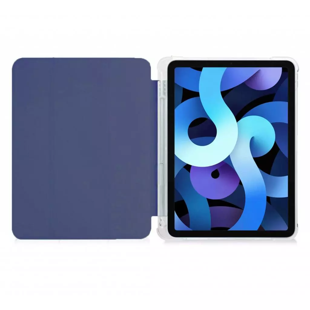 Чехол для планшета BeCover Soft TPU Apple Pencil Apple iPad Air 10.9 2020/2021 Deep Blue (705519) - 1 Чехол для планшета BeCover Soft TPU Apple Pencil Apple iPad Air 10.9 2020/2021 Deep Blue (705519) - 1