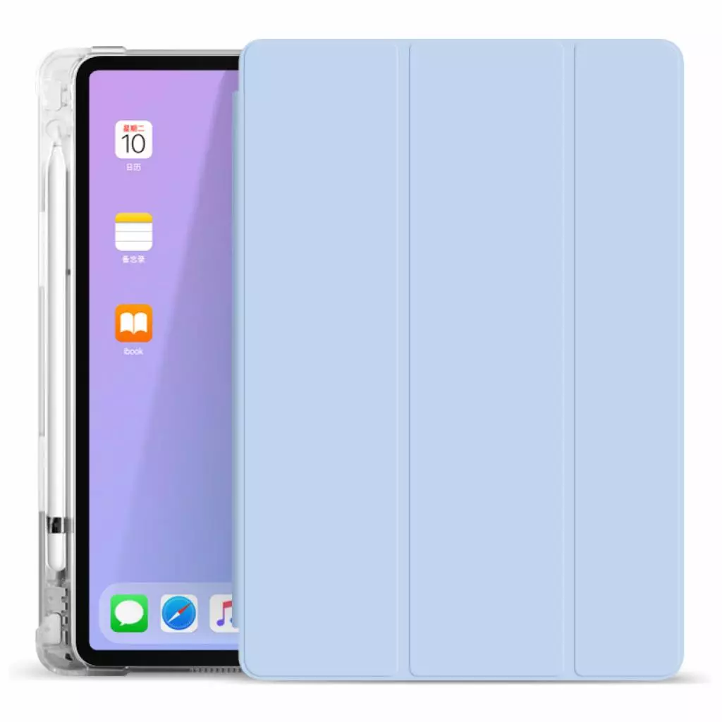 Чехол для планшета BeCover Soft TPU Apple Pencil Apple iPad Air 10.9 2020/2021 Light Blue (705523)