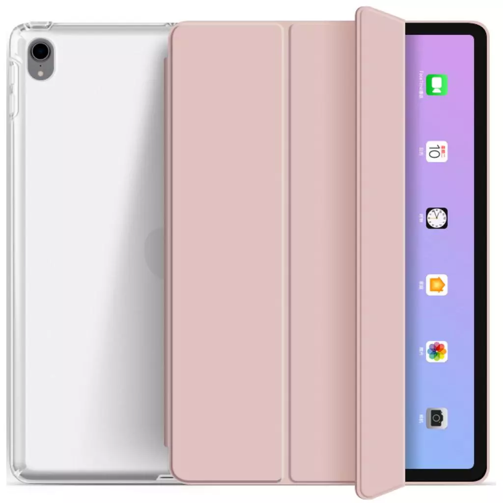 Чехол для планшета BeCover Tri Fold Soft TPU Apple iPad Air 10.9 2020/2021 Pink (705508)