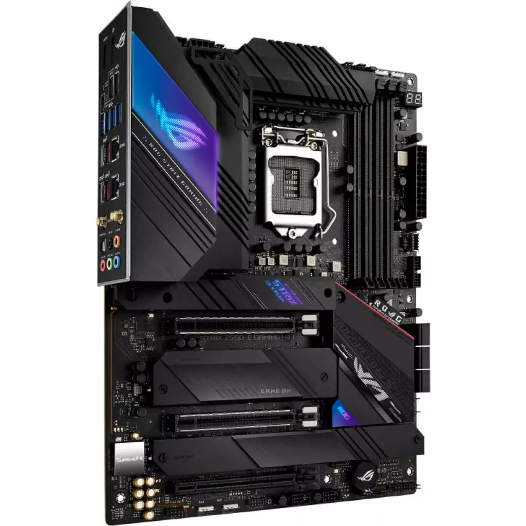Материнская плата ASUS ROG STRIX Z590-E GAMING WIFI - 1 Материнская плата ASUS ROG STRIX Z590-E GAMING WIFI - 1