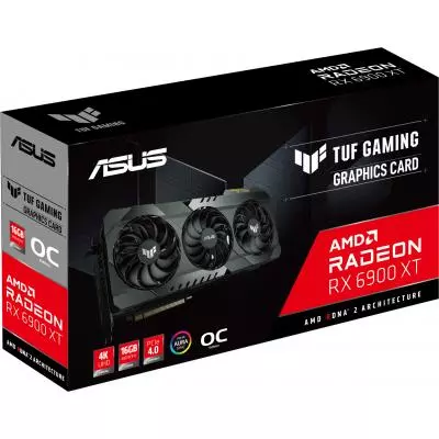 Видеокарта ASUS Radeon RX 6900 XT 16Gb TUF OC GAMING (TUF-RX6900XT-O16G-GAMING) - 3 Видеокарта ASUS Radeon RX 6900 XT 16Gb TUF OC GAMING (TUF-RX6900XT-O16G-GAMING) - 3