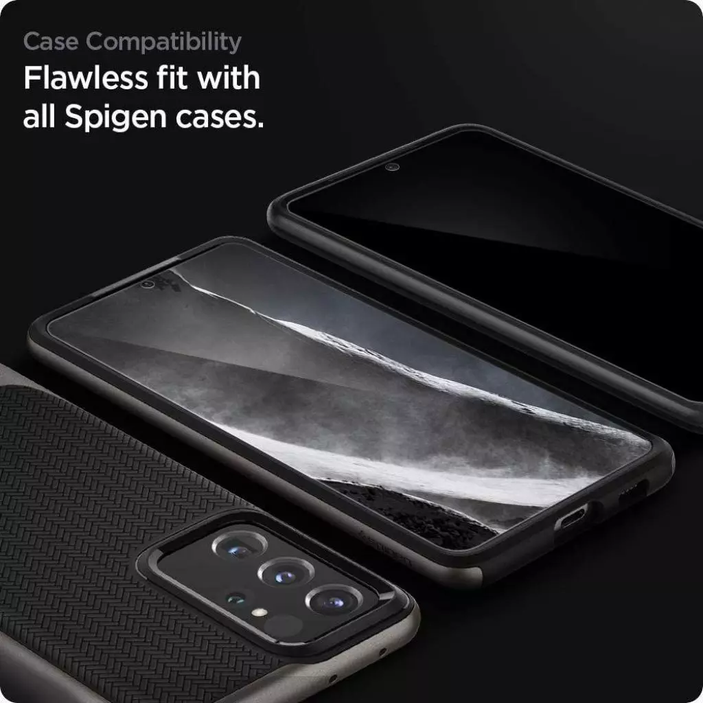 Пленка защитная Spigen Galaxy S21 Ultra NeoFlex Solid HD, Clear (AFL02533) - 6 Пленка защитная Spigen Galaxy S21 Ultra NeoFlex Solid HD, Clear (AFL02533) - 6