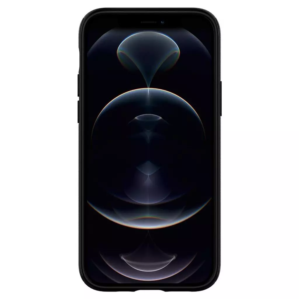 Чехол для моб. телефона Spigen Apple iPhone 12 / 12 Pro Mag Armor, Black (ACS01865) - 1 Чехол для моб. телефона Spigen Apple iPhone 12 / 12 Pro Mag Armor, Black (ACS01865) - 1