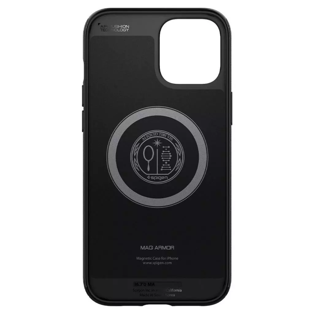Чехол для моб. телефона Spigen Apple iPhone 12 Pro Max Mag Armor, Black (ACS01864) - 2 Чехол для моб. телефона Spigen Apple iPhone 12 Pro Max Mag Armor, Black (ACS01864) - 2