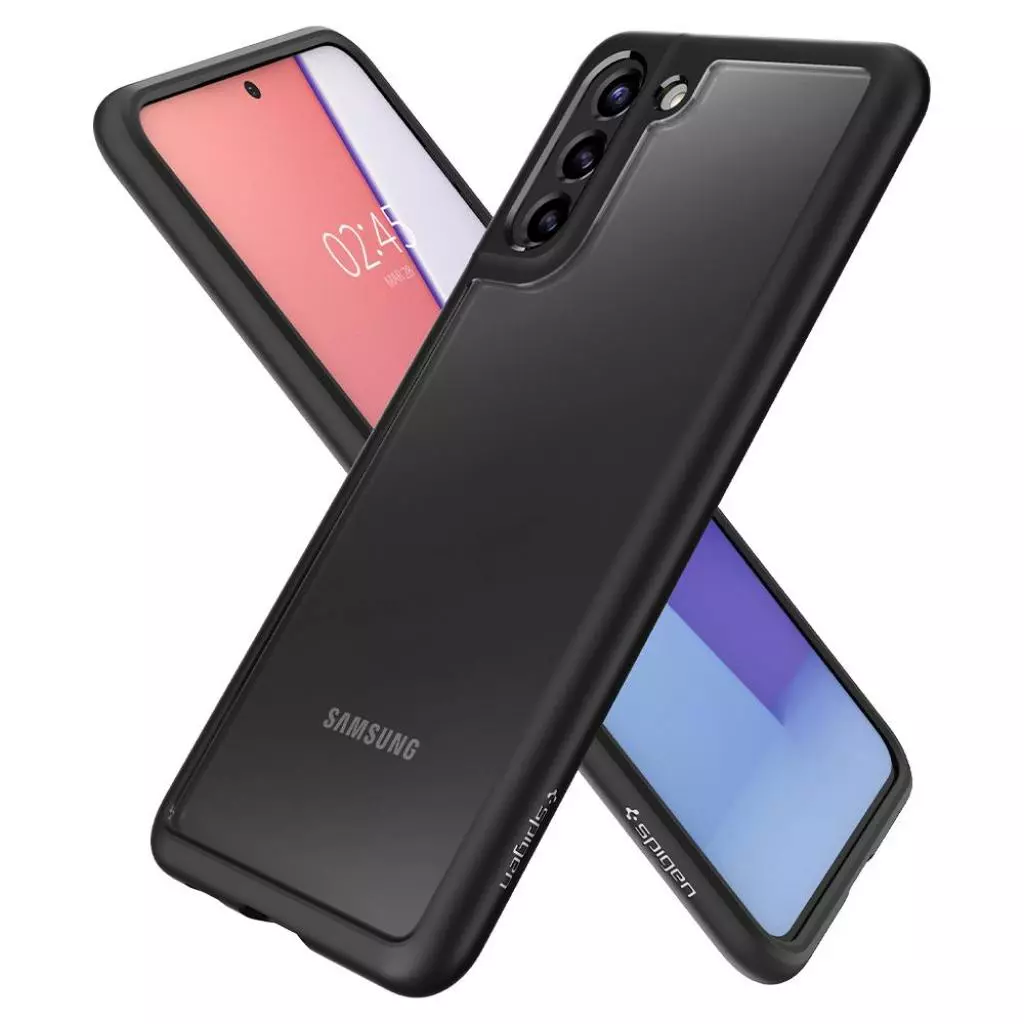 Чехол для моб. телефона Spigen Samsung Galaxy S21 Ultra Hybrid, Matte Black (ACS02424) - 6 Чехол для моб. телефона Spigen Samsung Galaxy S21 Ultra Hybrid, Matte Black (ACS02424) - 6