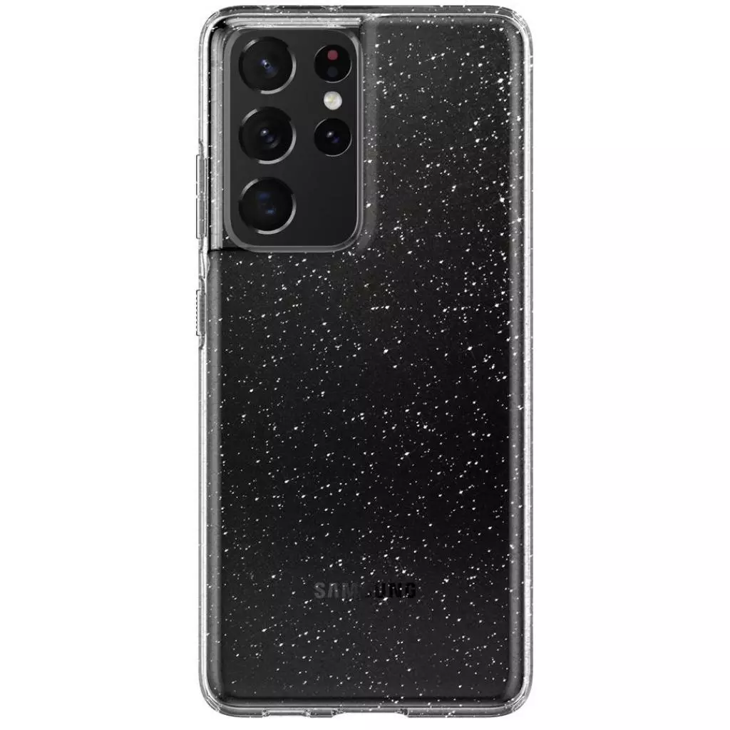 Чехол для моб. телефона Spigen Samsung Galaxy S21 Ultra Liquid Crystal Glitter, Crystal Qua (ACS02348)
