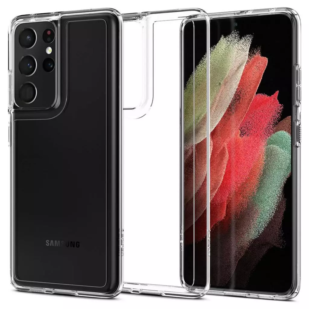 Чехол для моб. телефона Spigen Samsung Galaxy S21 Ultra Ultra Hybrid, Crystal Clear (ACS02351) - 6 Чехол для моб. телефона Spigen Samsung Galaxy S21 Ultra Ultra Hybrid, Crystal Clear (ACS02351) - 6