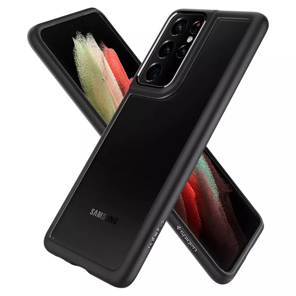 Чехол для моб. телефона Spigen Samsung Galaxy S21 Ultra Ultra Hybrid, Matte Black (ACS02352) - 2 Чехол для моб. телефона Spigen Samsung Galaxy S21 Ultra Ultra Hybrid, Matte Black (ACS02352) - 2
