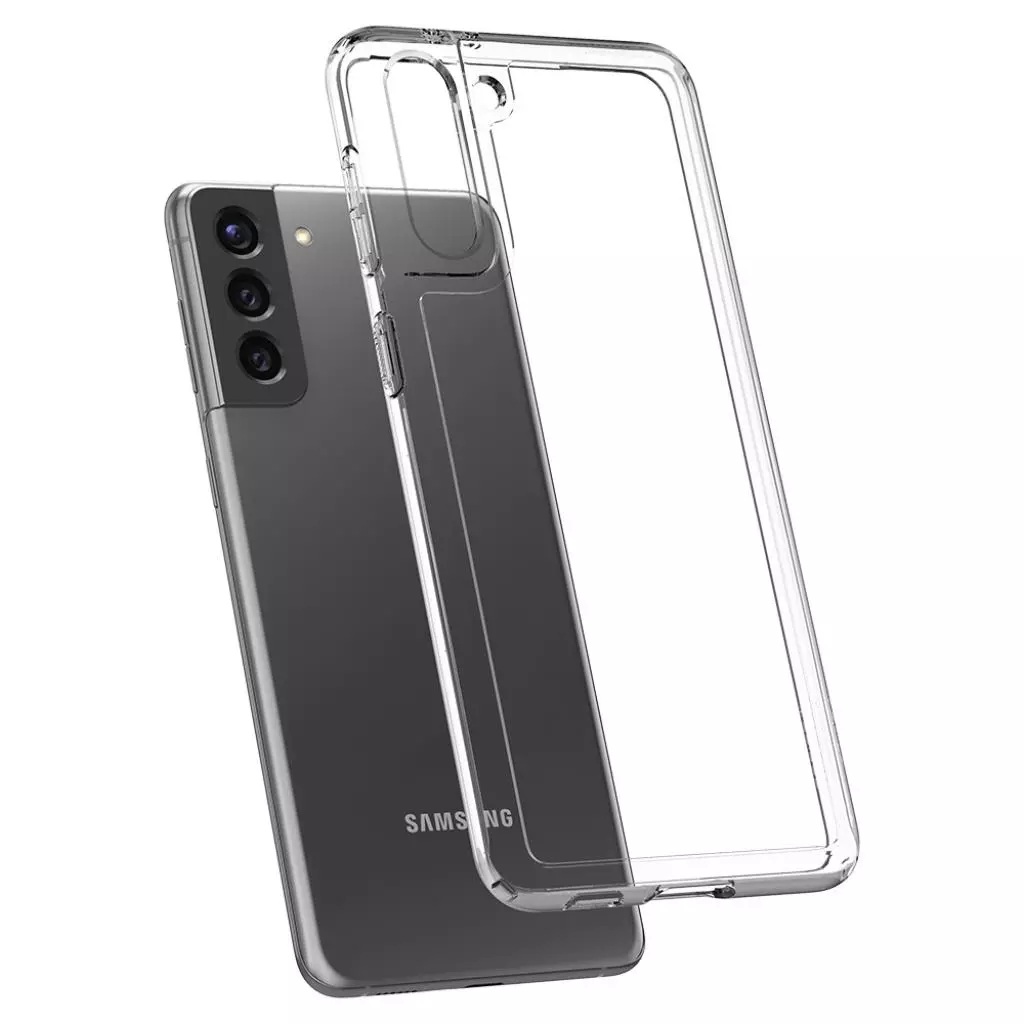 Чехол для моб. телефона Spigen Samsung Galaxy S21+ Crystal Hybrid, Crystal Clear (ACS02415) - 4 Чехол для моб. телефона Spigen Samsung Galaxy S21+ Crystal Hybrid, Crystal Clear (ACS02415) - 4