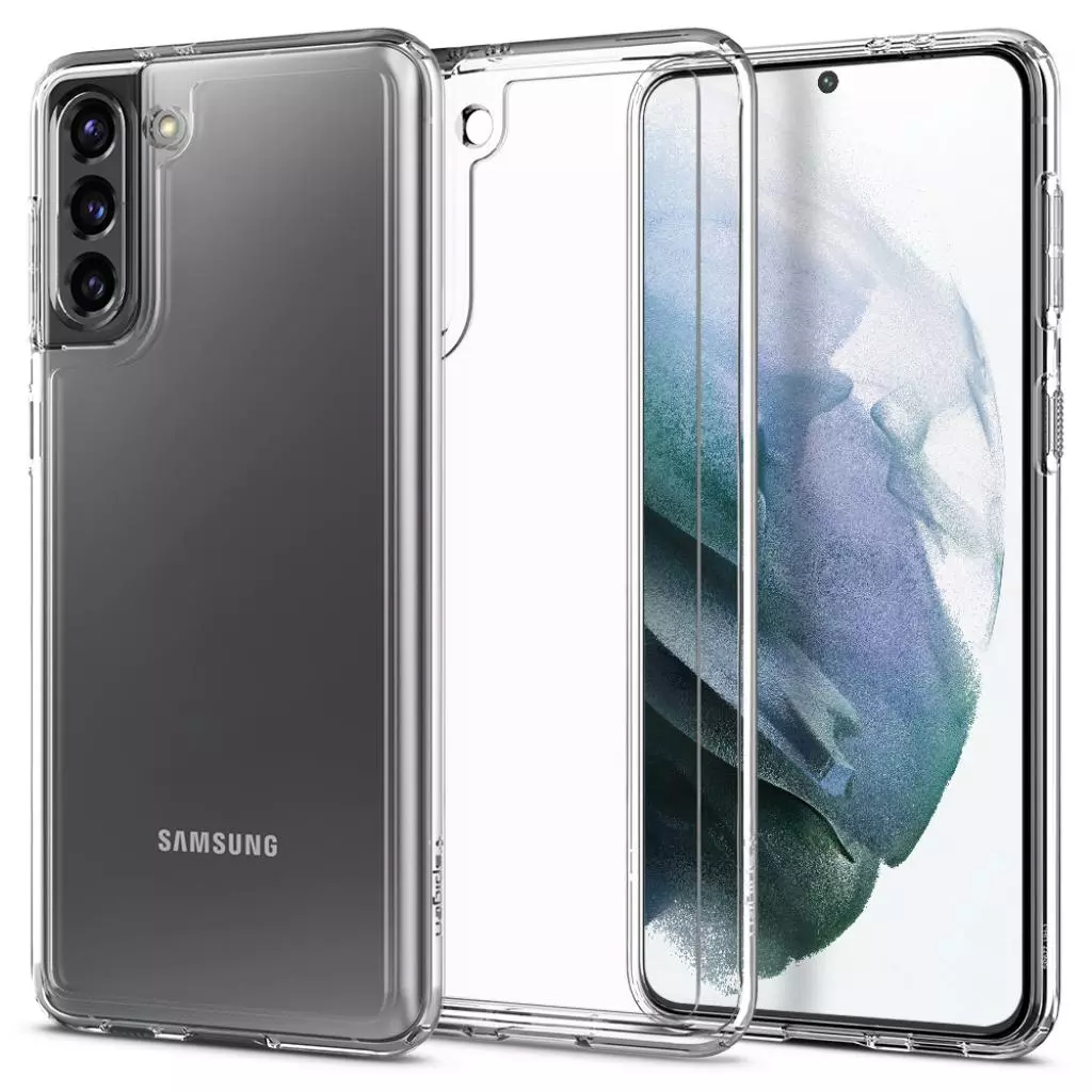 Чехол для моб. телефона Spigen Samsung Galaxy S21+ Crystal Hybrid, Crystal Clear (ACS02415) - 7 Чехол для моб. телефона Spigen Samsung Galaxy S21+ Crystal Hybrid, Crystal Clear (ACS02415) - 7
