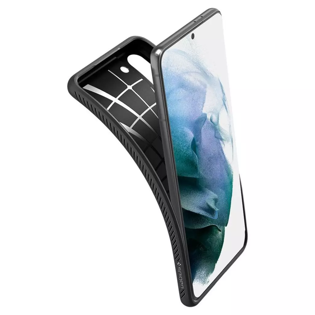 Чехол для моб. телефона Spigen Samsung Galaxy S21+ Liquid Air, Black (ACS02386) - 7 Чехол для моб. телефона Spigen Samsung Galaxy S21+ Liquid Air, Black (ACS02386) - 7