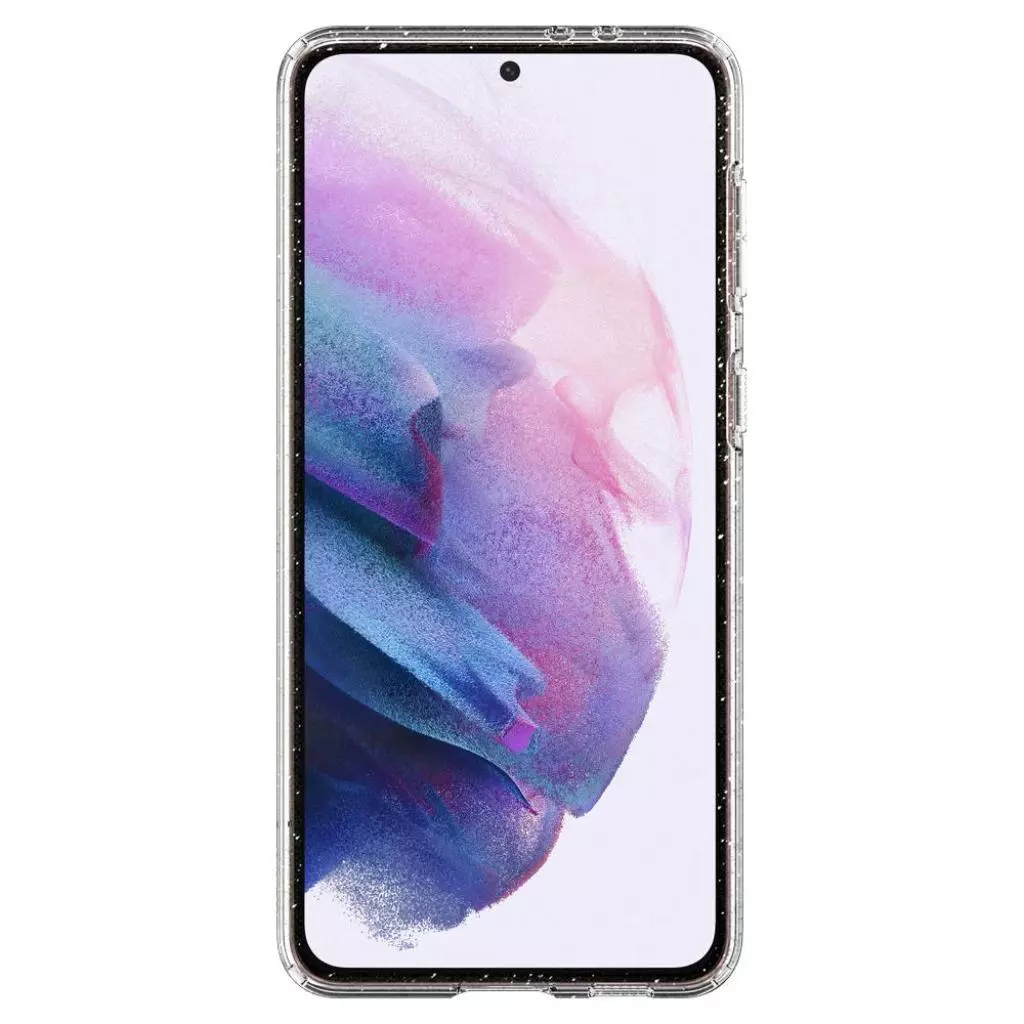 Чехол для моб. телефона Spigen Samsung Galaxy S21+ Liquid Crystal Glitter, Crystal Quartz (ACS02384) - 1 Чехол для моб. телефона Spigen Samsung Galaxy S21+ Liquid Crystal Glitter, Crystal Quartz (ACS02384) - 1