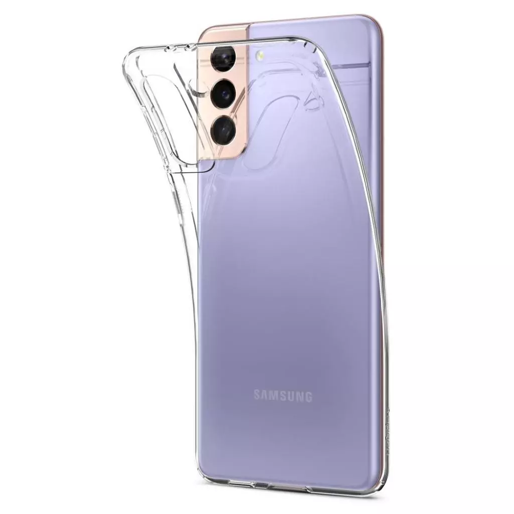 Чехол для моб. телефона Spigen Samsung Galaxy S21+ Liquid Crystal, Crystal Clear (ACS02383) - 6 Чехол для моб. телефона Spigen Samsung Galaxy S21+ Liquid Crystal, Crystal Clear (ACS02383) - 6