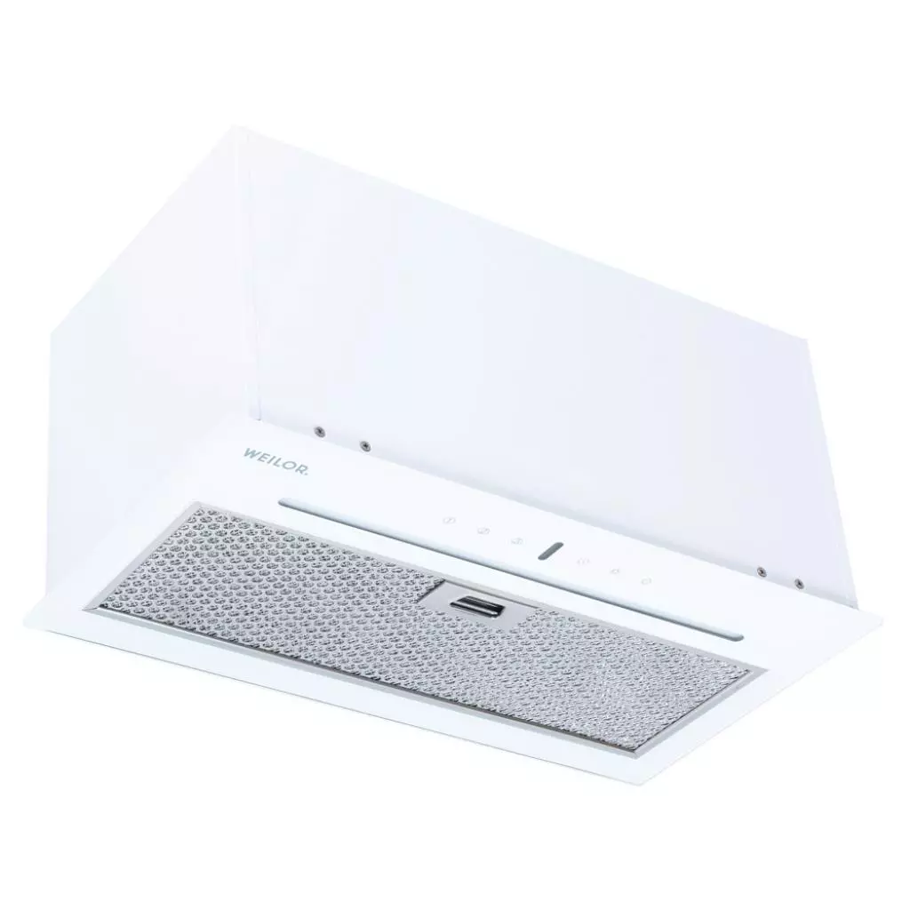 Вытяжка кухонная Weilor PBSR 52301 GLASS WH 1100 LED Strip - 1 Вытяжка кухонная Weilor PBSR 52301 GLASS WH 1100 LED Strip - 1
