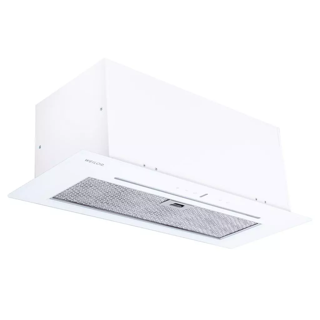 Вытяжка кухонная Weilor PBSR 72651 GLASS WH 1300 LED Strip - 1 Вытяжка кухонная Weilor PBSR 72651 GLASS WH 1300 LED Strip - 1