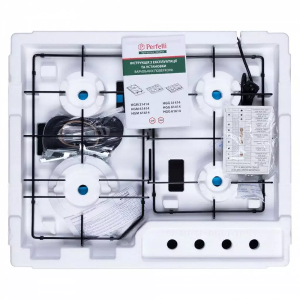 Варочная поверхность Perfelli HGM 61414 BL - 6 Варочная поверхность Perfelli HGM 61414 BL - 6
