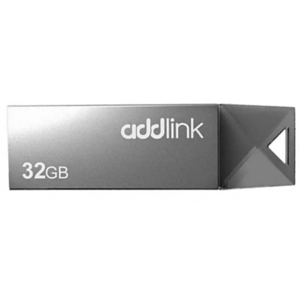 USB флеш накопитель AddLink 32GB U10 Gray USB 2.0 (ad32GBU10G2)