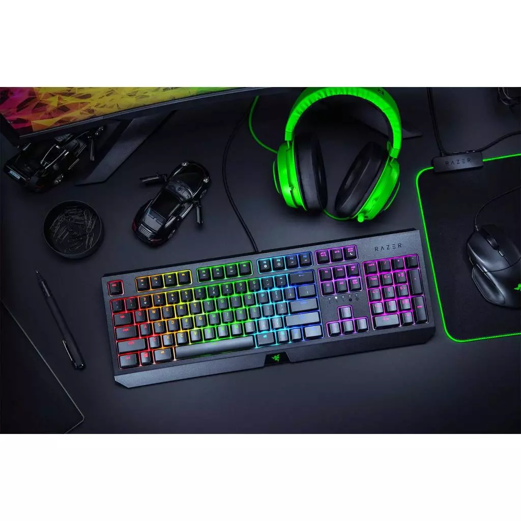 Клавиатура Razer BlackWidow Green Switch UA (RZ03-02860100-R3M1) - 6 Клавиатура Razer BlackWidow Green Switch UA (RZ03-02860100-R3M1) - 6