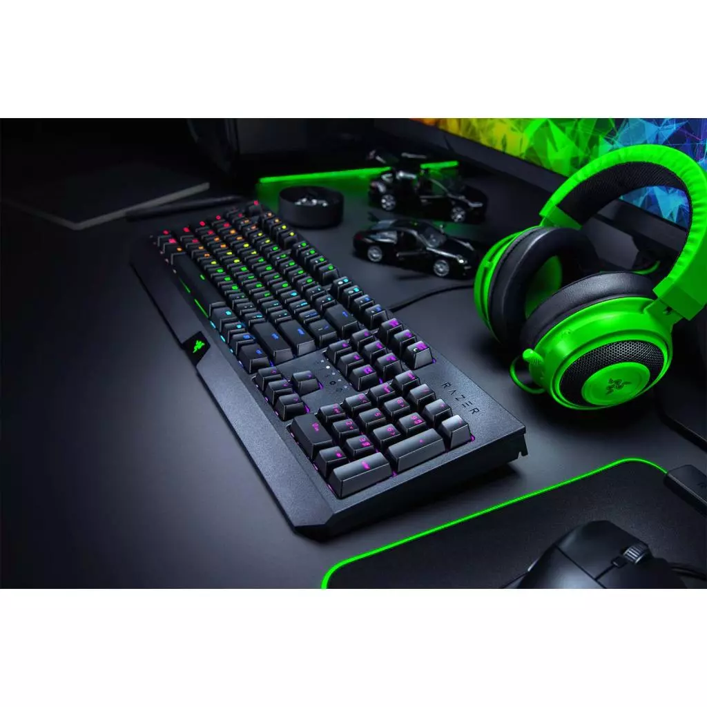 Клавиатура Razer BlackWidow Green Switch UA (RZ03-02860100-R3M1) - 7 Клавиатура Razer BlackWidow Green Switch UA (RZ03-02860100-R3M1) - 7