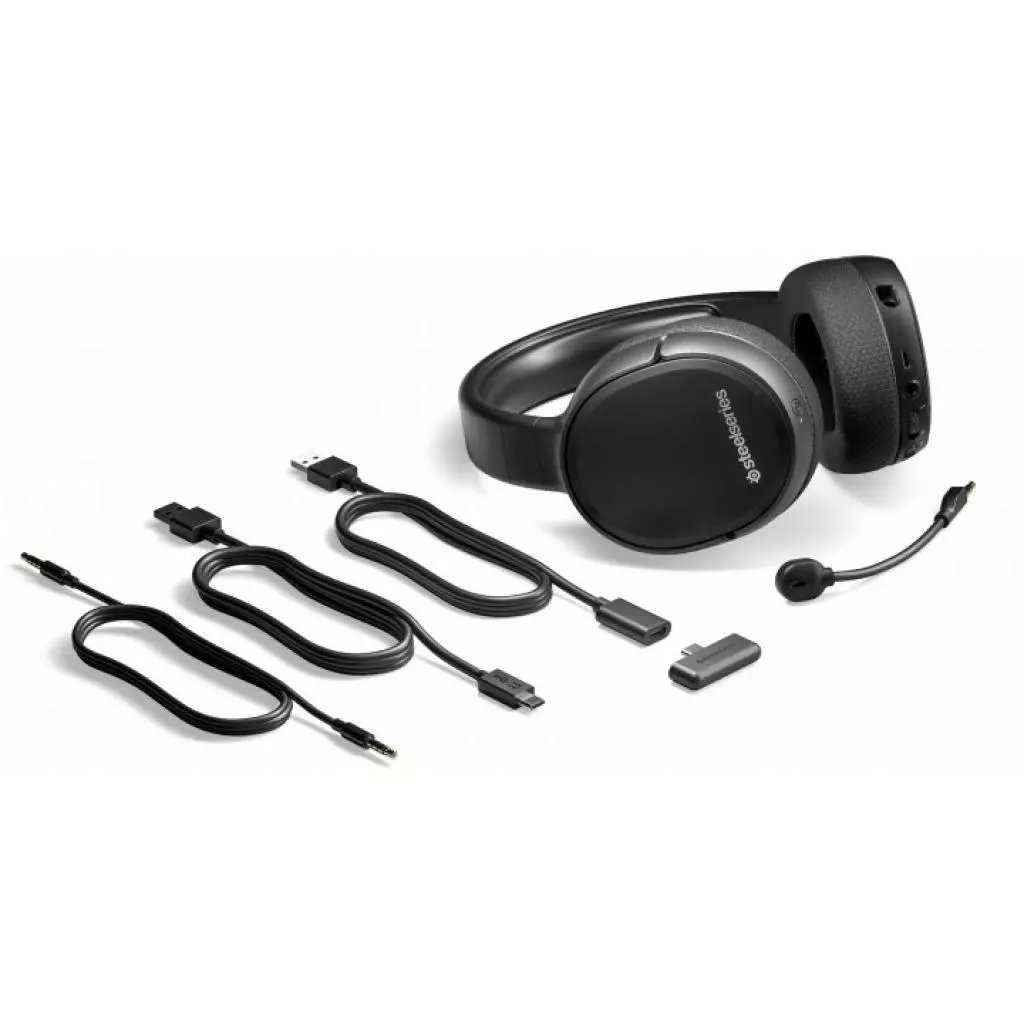 Наушники SteelSeries Arctis 1 Wireless for PS5 Black (SS61519) - 6