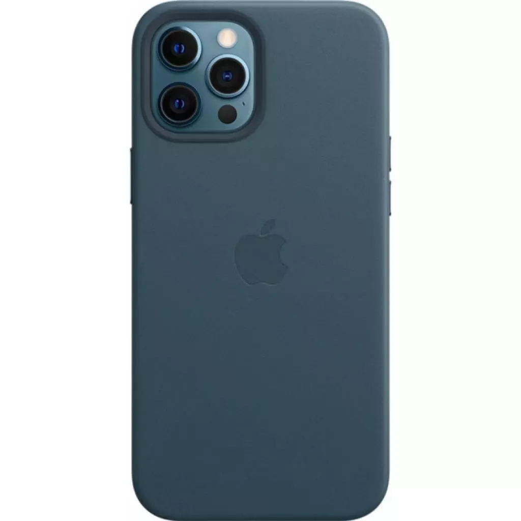 Чехол для моб. телефона Apple iPhone 12 Pro Max Leather Case with MagSafe - Baltic Blue (MHKK3ZE/A)