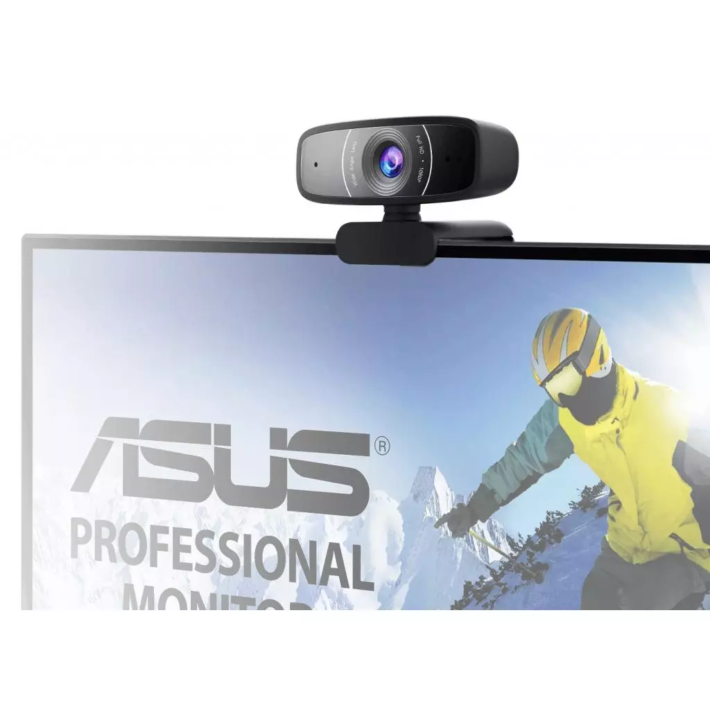 Веб-камера ASUS Webcam C3 Full HD Black (90YH0340-B2UA00) - 7 Веб-камера ASUS Webcam C3 Full HD Black (90YH0340-B2UA00) - 7