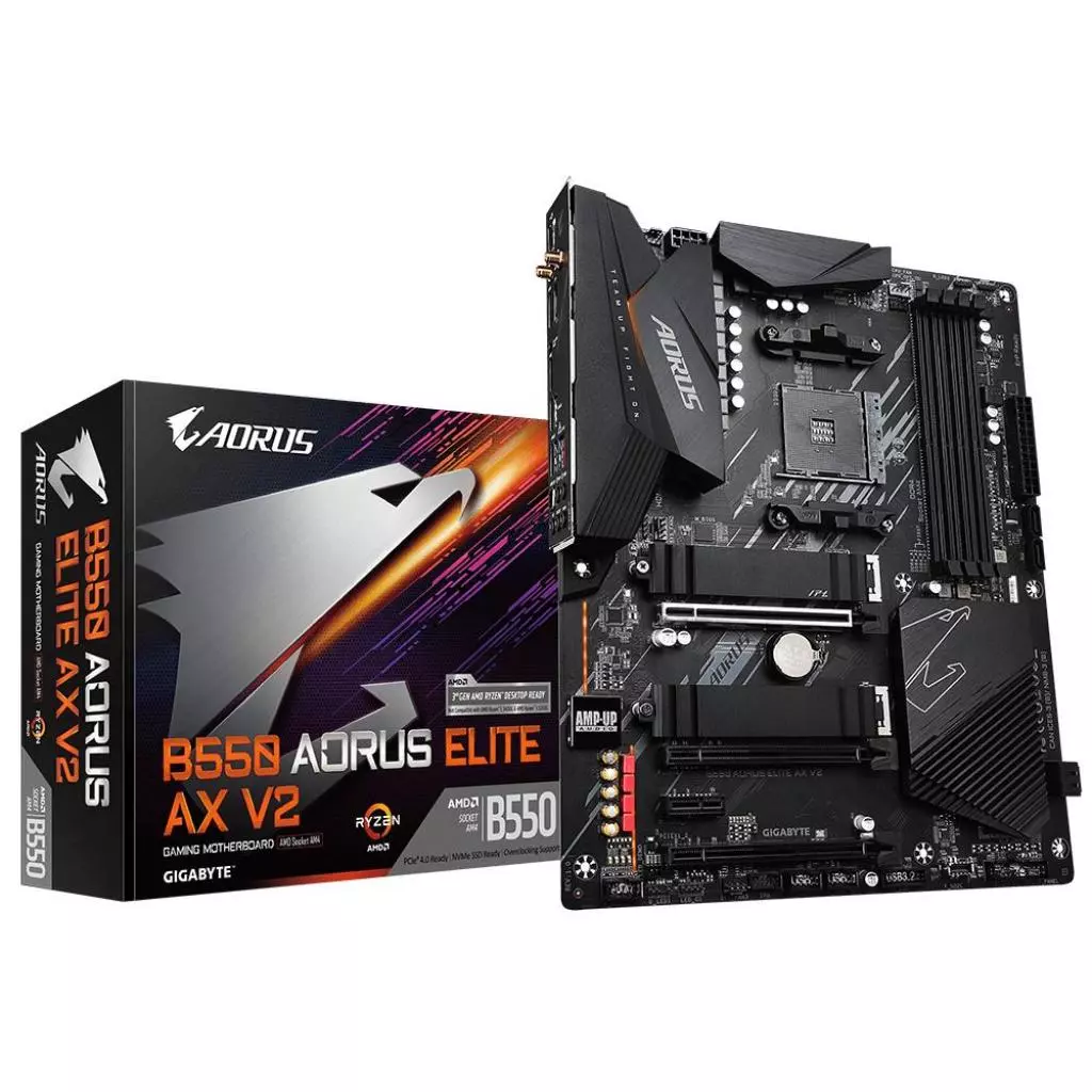 Материнская плата GIGABYTE B550 AORUS ELITE AX V2