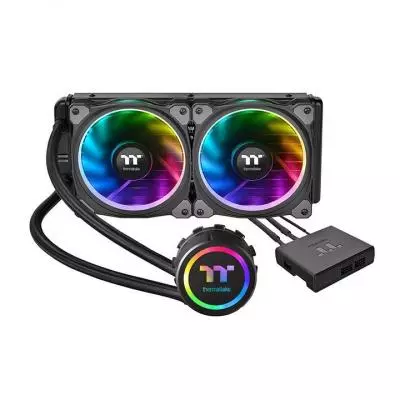 Система водного охлаждения ThermalTake Floe Riing RGB 240 TT Premium Edition (CL-W157-PL12SW-A)