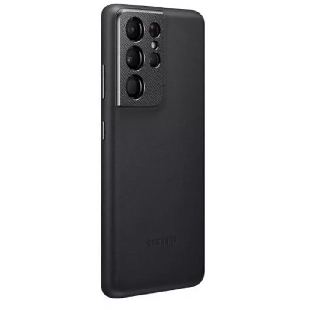 Чехол для моб. телефона Samsung Leather Cover Samsung Galaxy S21 Ultra Black (EF-VG998LBEGRU) - 1 Чехол для моб. телефона Samsung Leather Cover Samsung Galaxy S21 Ultra Black (EF-VG998LBEGRU) - 1