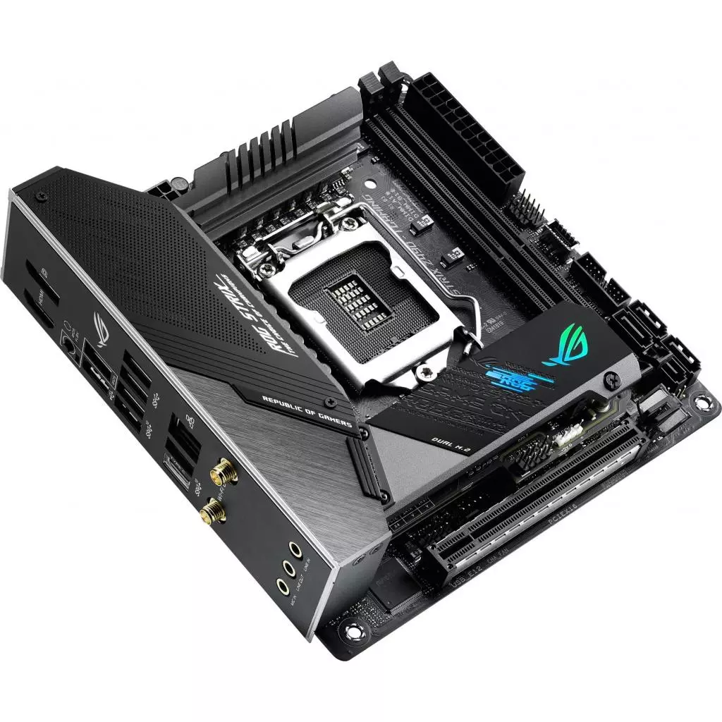 Материнская плата ASUS ROG STRIX Z490-I GAMING - 2