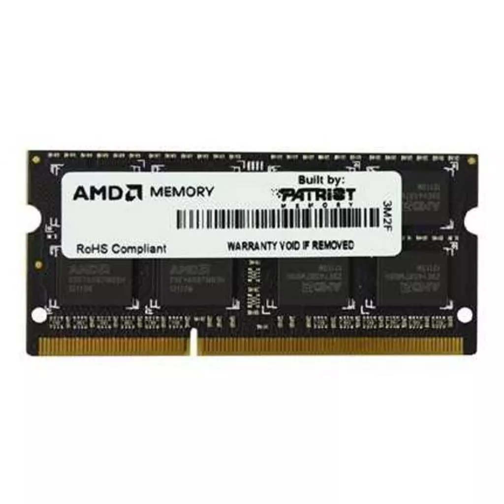 Модуль памяти для ноутбука SoDIMM DDR3 4GB 1600MHz AMD (R534G1601S1S-U)