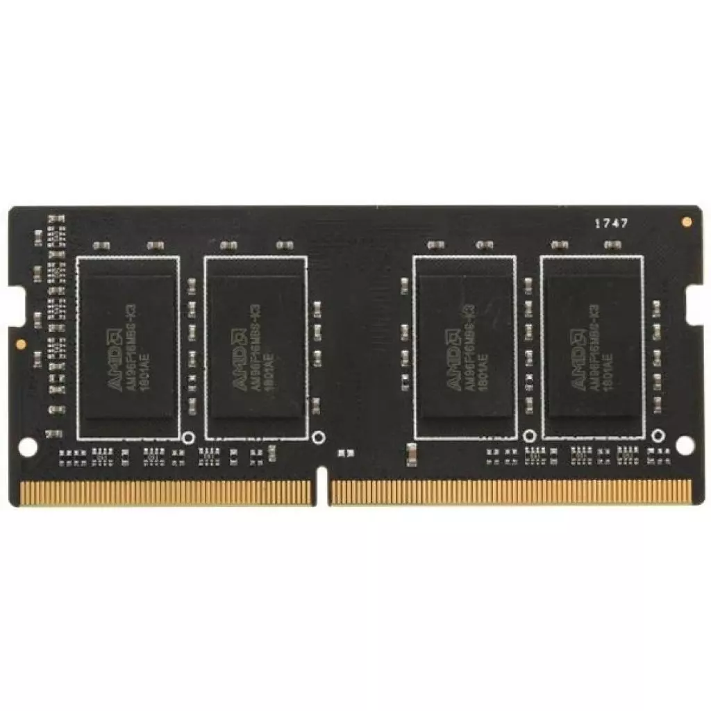 Модуль памяти для ноутбука SoDIMM DDR4 8GB 2666 MHz AMD (R748G2606S2S-U)
