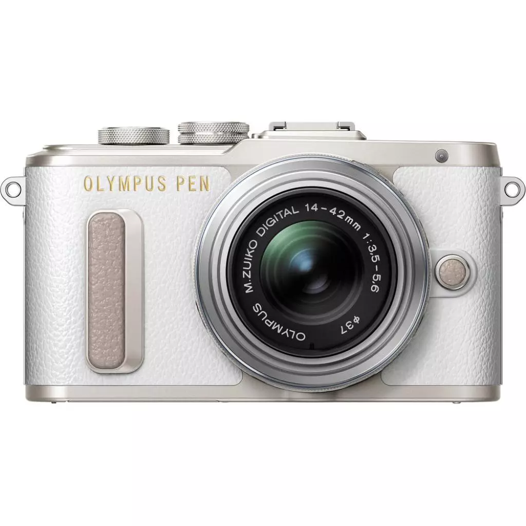 Цифровой фотоаппарат Olympus E-PL8 14-42 mm Pancake Zoom Kit white/silver (V205082WE000) - 1