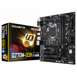 Материнская плата GIGABYTE GA-Q270M-D3H