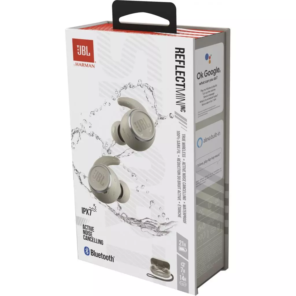 Наушники JBL Reflect Mini NC White (JBLREFLMININCWHT) - 9 Наушники JBL Reflect Mini NC White (JBLREFLMININCWHT) - 9